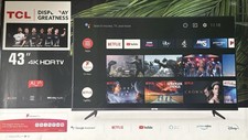 4K HDR ULTRA HD SMART TV 43" -
