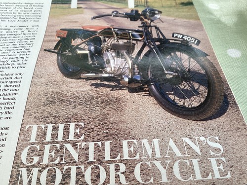Sunbeam model motorcycle - model,