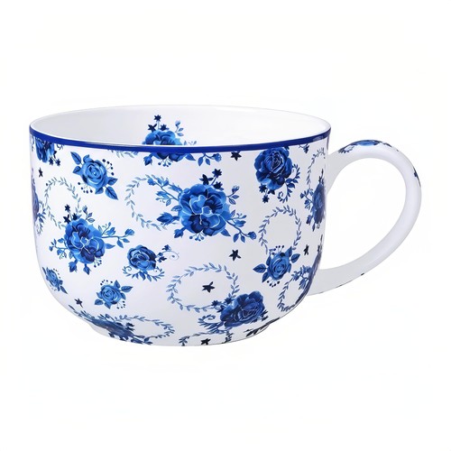 Bone china soup mug - soup,