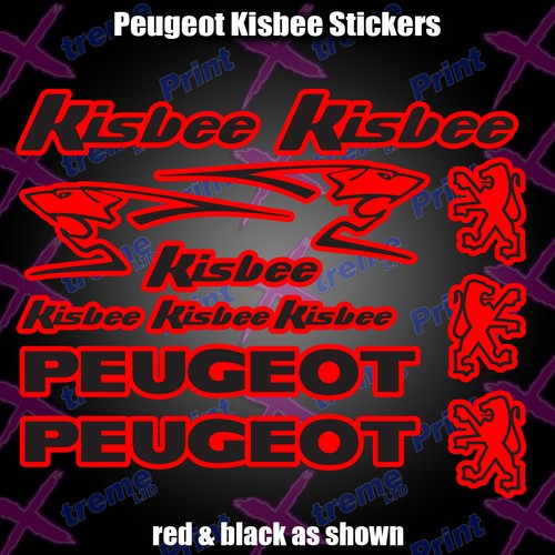 Peugeot kisbee sticker decal - peugeot, sticker/decal