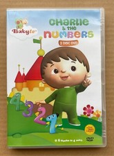 Charlie & the Numbers (DVD, 2 Disc Set) Baby TV (6 Months To 4 Years)