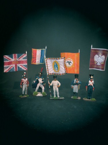 35 napoleonic flags - 1:32,