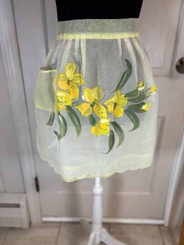 Vtg 1950s sheer - 1950s, organza
