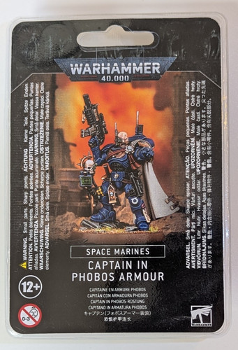 Warhammer space marine captain - space,