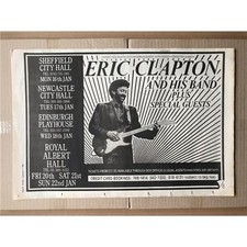 ERIC CLAPTON 1988 TOUR POSTER