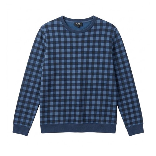Apc checked crew neck - apc, a.p.c.
