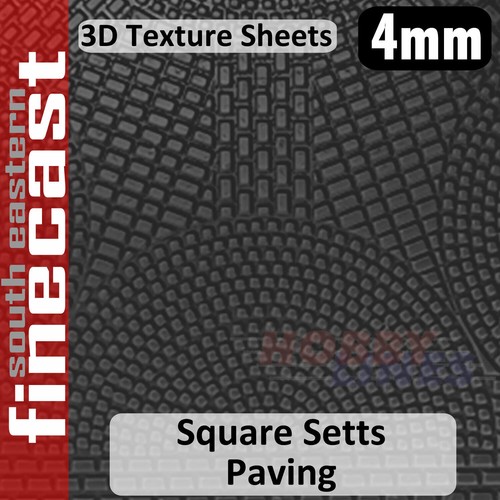 Paved roadway square setts - roadway,