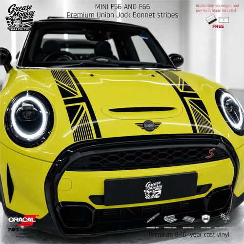 Mini f56 f66 - jack, bonnet