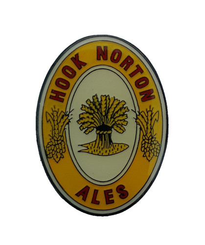 Hook norton ales pin badge - norton,