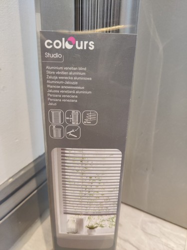 Aluminium venetian blinds - aluminium, 180