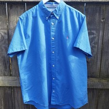 Next Men’s Blue Oxford Short