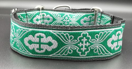 Green celtic martingale dog - martingale,