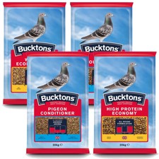 Bucktons Pigeon & Dove Food 20kg Protein, All Round, Winter, Young Seeds Health