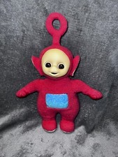 Vintage Retro Teletubbies Po Soft Plush Toy Rolling Eyes Red Teletubbies 1996
