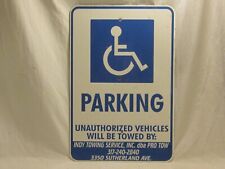 vintage Handicapped Parking