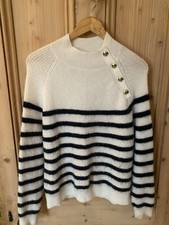 Sezane Jumper / sezane classic  Knitwear : Breton mohair jumper 