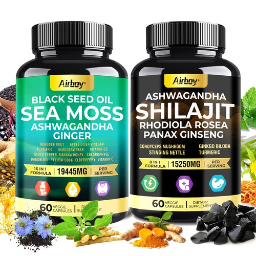Sea moss shilajit - sea, +