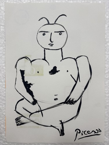 Pablo picasso drawing - , old