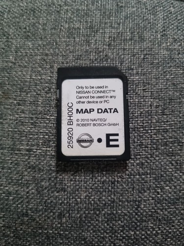 Nissan connect sat - nav, sd