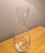 Modern Clear Glass Carafe Vase