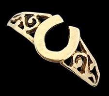 Vintage 9ct Gold Horseshoe