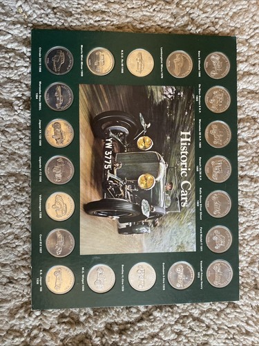 Shell historic cars coin - shell,