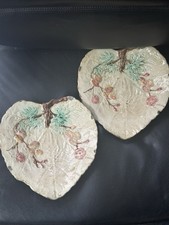 Pair Antique French Faience