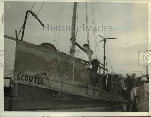 1938 press photo captain - photo,