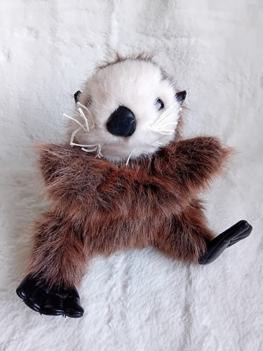 Folkmanis baby sea otter - folkmanis, hand
