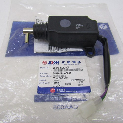 Solenoid seat opening - seat, saddle