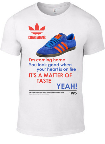 The charlatans shirt - charlatans, "taste"