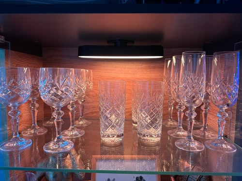 Vintage cut crystal glassware - vintage,