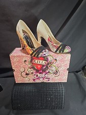 Ed Hardy Heel Wedge Shoe