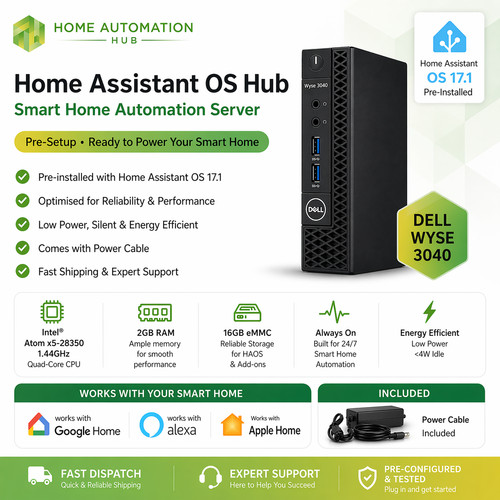 Home assistant hub smart - os,