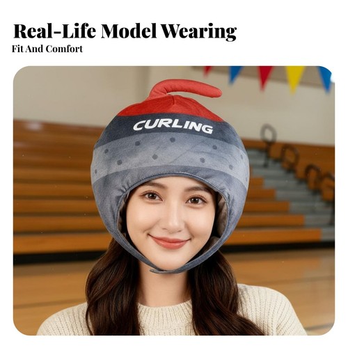 Curling stone hat photo - curling,