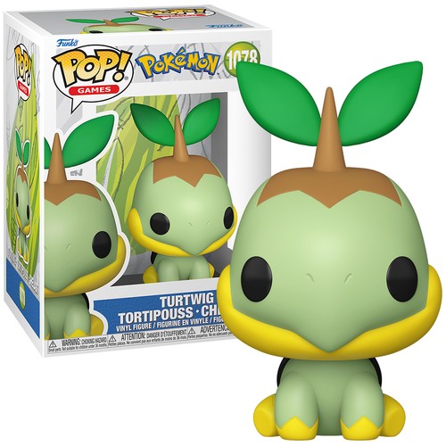 Funko pokemon turtwig pop - pokemon,