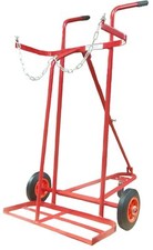 Oxy Acetylene Twin Cylinder Gas Bottle Trolley - Model 1274