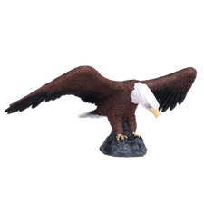 Mojo AMERICAN BALD EAGLE Wild zoo animals play model figure toys plastic forest