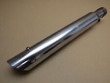 Royal Enfield Bullet 500 2006 5,826 miles exhaust silencer slash cut (11126)