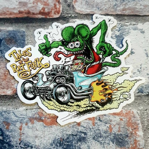 Rat fink hot rod - rat,