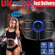 Electric Muscle Shaper ABS Fitness Toner Belt Fat Toning Burner Simulation Belly