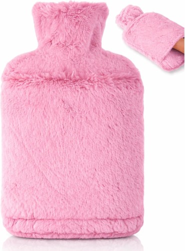 Hot water bottle with soft - water,