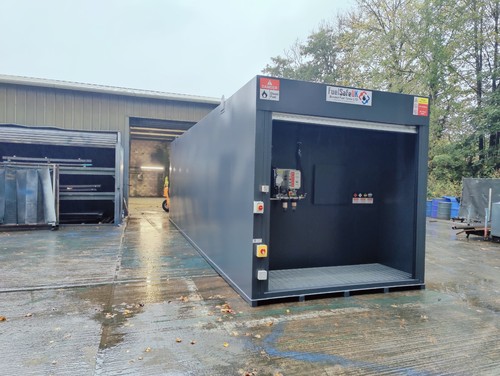 Large steel bunded diesel - large, fuel