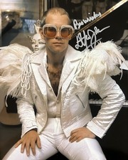 Sir Elton John signed photo