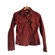 Nicole Farhi Red Leather