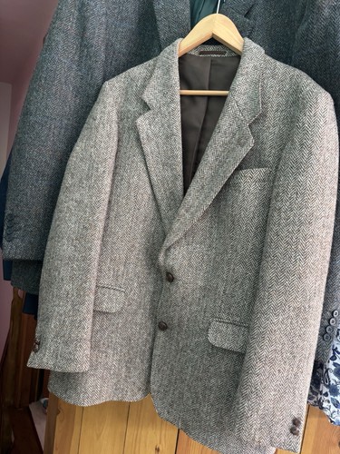 Harris tweed men blazer - men's,
