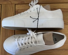 H&M Canvas Platform Lace Up