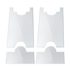 2Pcs Clear Acrylic Wall Spacer