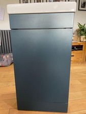 Roper Rhodes Esta 450 Wash Basin And Vanity Unit In Derwent Blue.