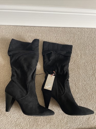 Black suede style - f&f,